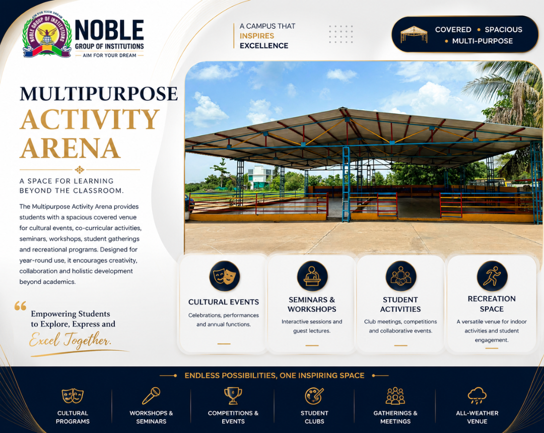 Activity Arena at Noble Group of Institutions