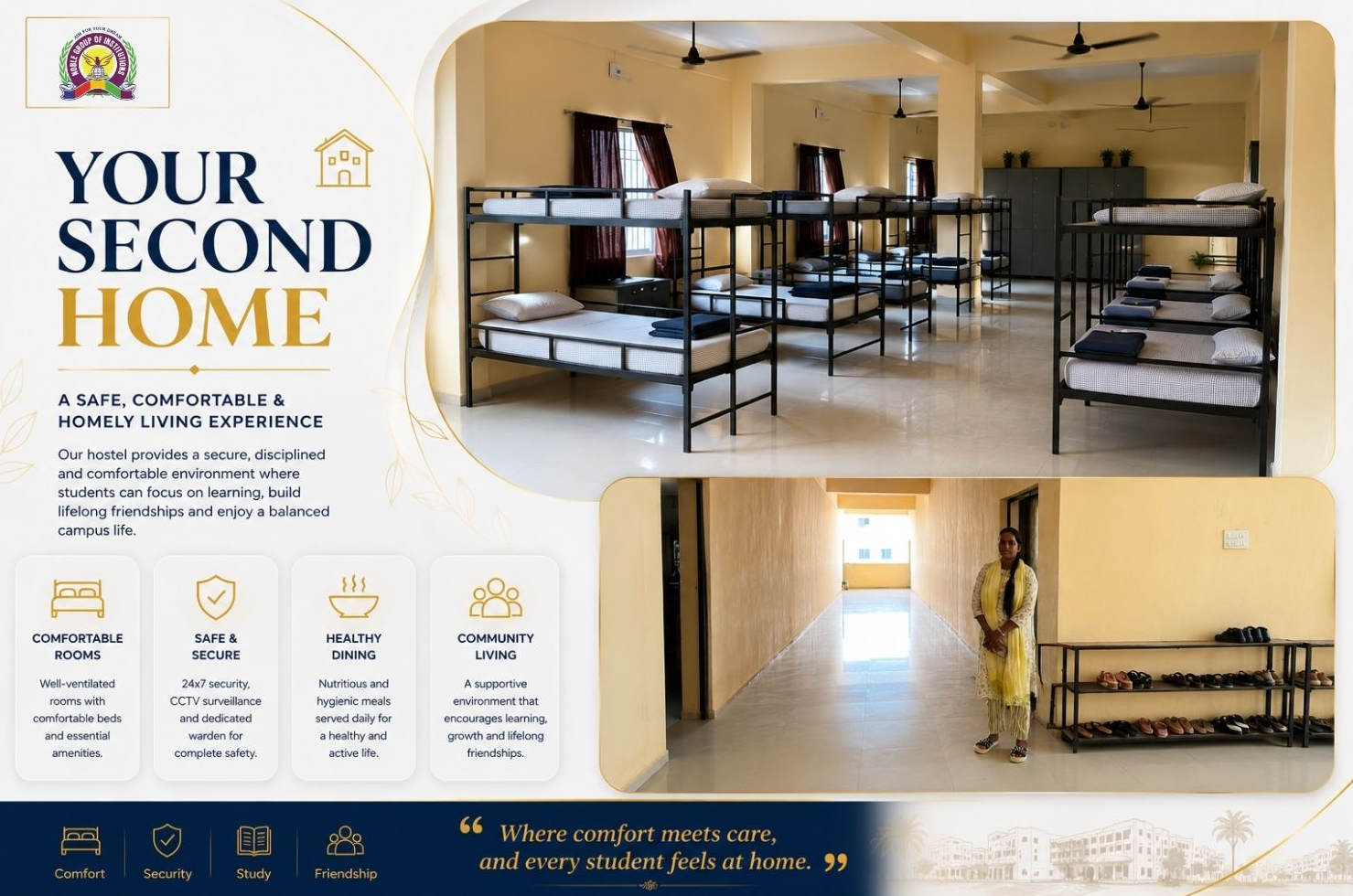 Hostel at Noble Group of Institutions
